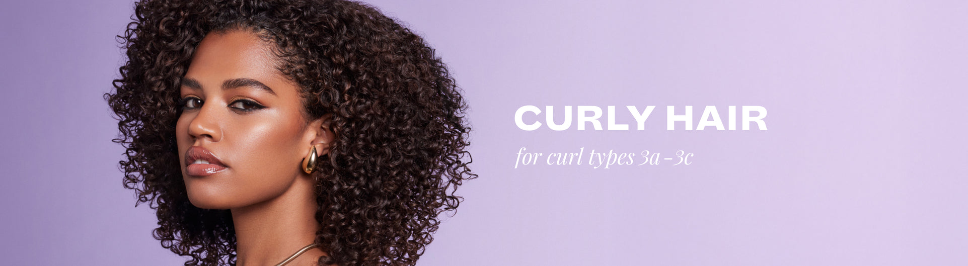 Curly Hair Banner