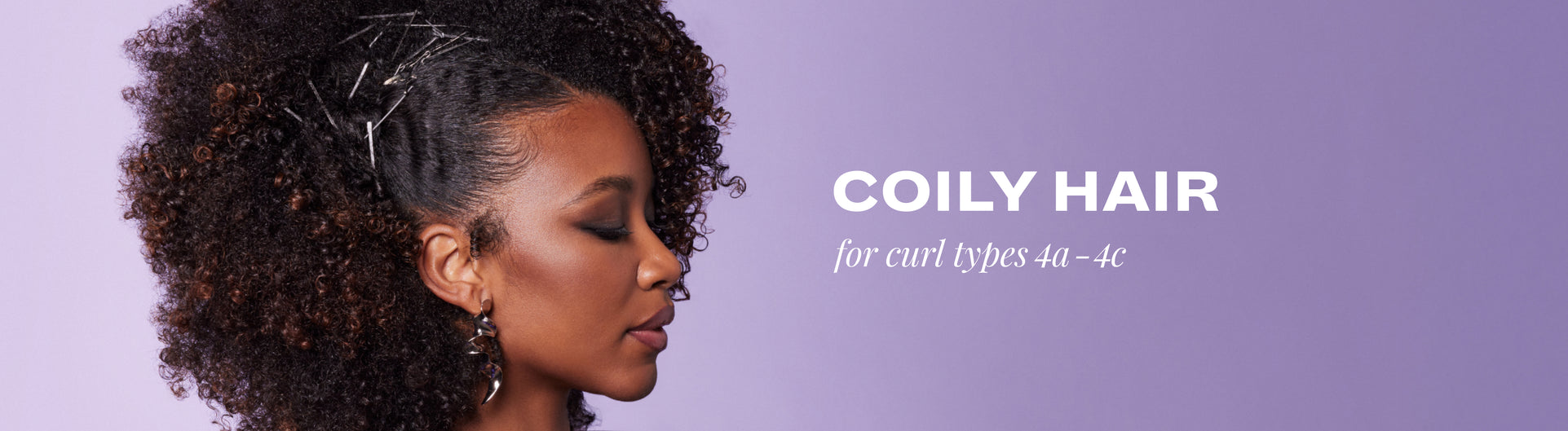 Coily Hair Banner