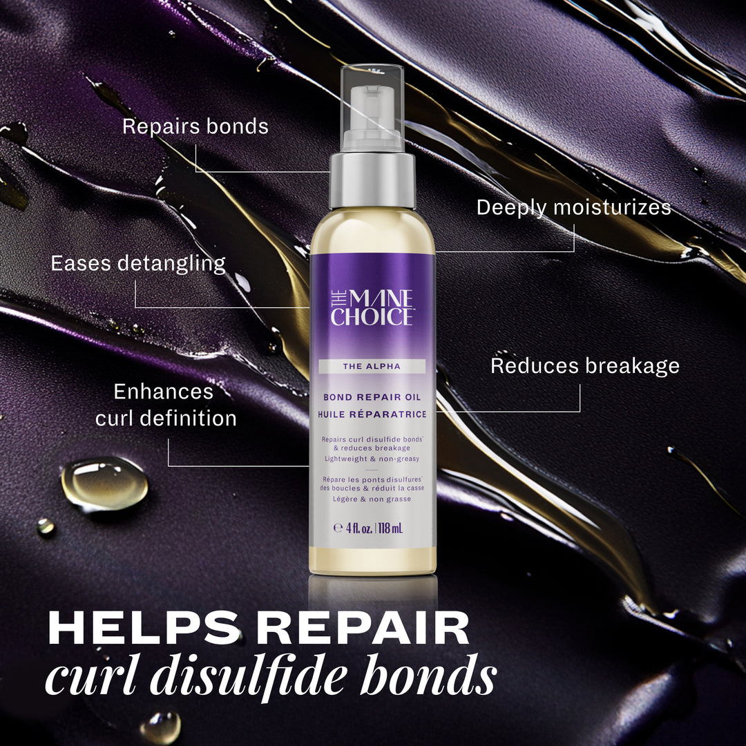 Bond Repair Hair Oil for Curly Hair - Lightweight – The Mane Choice