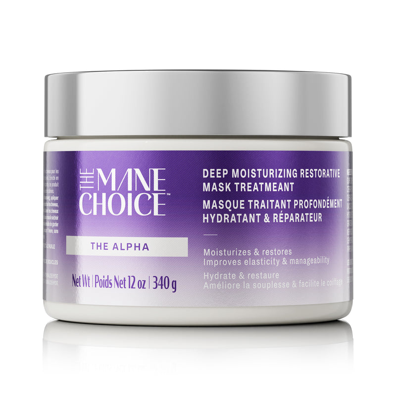 The Alpha Green Tea & Carrot Deep Strengthening & Restorative Treatment Mask