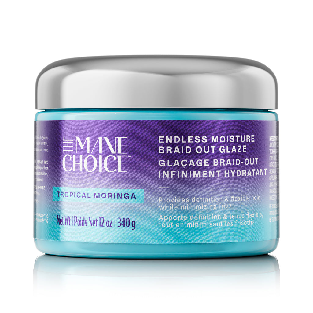 Braid Out Glaze - Twist & Braid Cream Gel, 12 oz – The Mane Choice