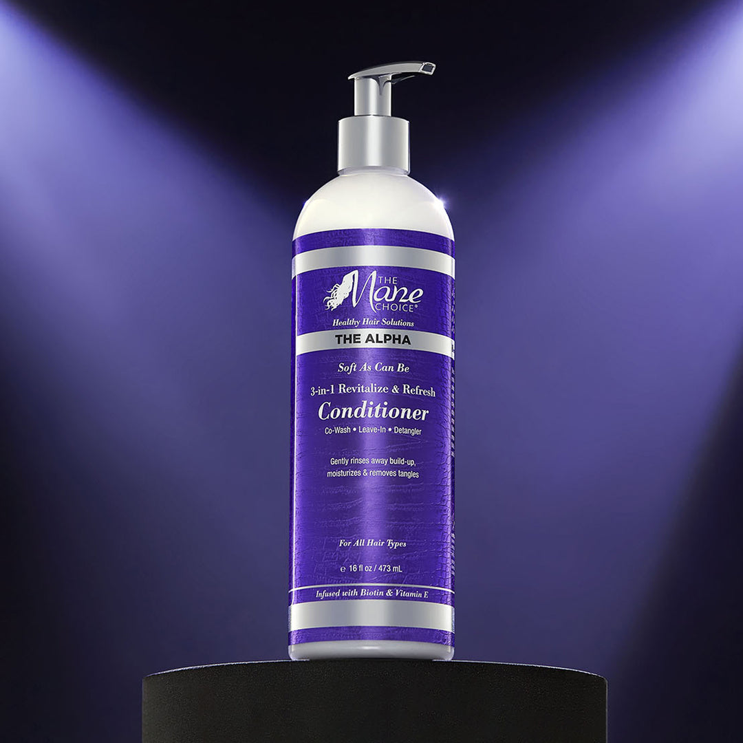 The Alpha Soft As Can Be Revitalize Refresh 3 in 1 Co Wash Leave In The Mane Choice